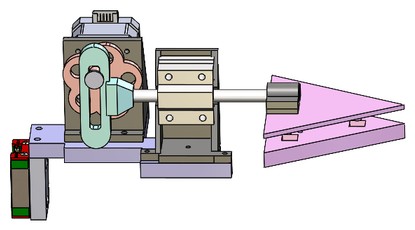 Scotch Yoke Mechanism CAD design